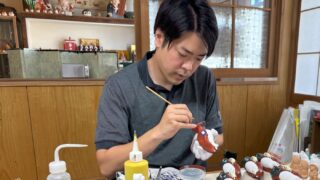 250年の歴史に描く 「筑前津屋崎人形巧房」 8代目人形師 原田翔平